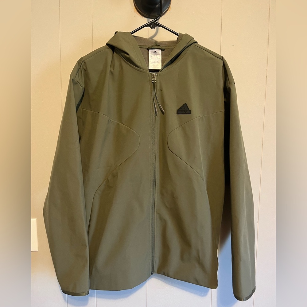 Adidas Full Zip Fleeced Lined Jacket